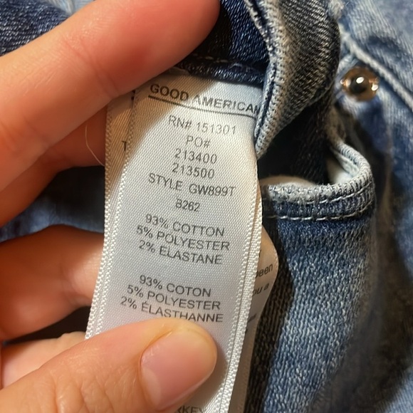 Womens Good American Good Waist Skinny Jeans - Picture 4 of 5